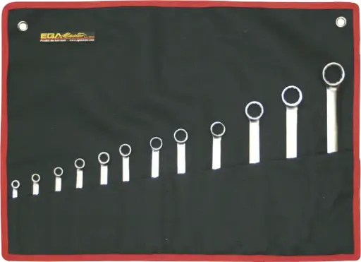 Combination Wrenches 1/4" - 1.1/8" Mirror Polished Chrome Plating - Set of 17
