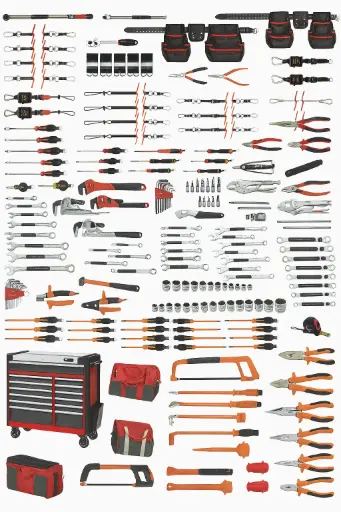 Antidrop O&G Upstream Electrical Set - 204 pcs