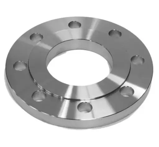 50mm ANSI Class 150 RF Flange with Hub – Socket Weld x NPT, ASTM A105 Carbon Steel