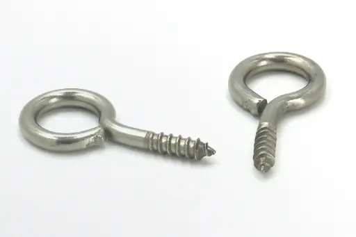 [SESS-100] Screw Eye 40 x 3.5mm, SS304 Stainless Steel (100-Pack) 