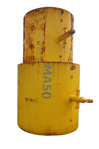 Used 5-Ton Steel Buoy – Good Condition, Foam-filled, with COC & MPI Report