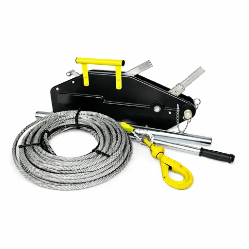 Loadset Tugger Winch with 20m rope, 3.2T Lifting capacity, 5T Pulling capacity