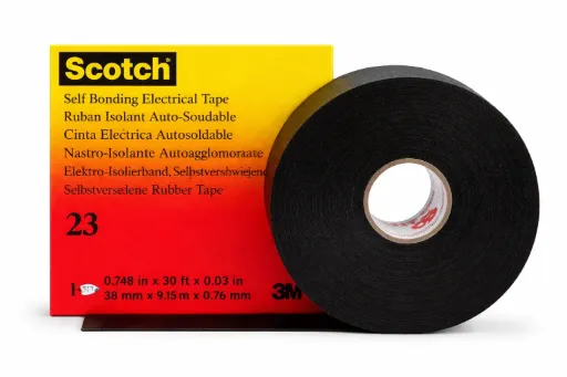3M Scotch 23 Self Amalgamating Tape / Rubber Splicing Tape
