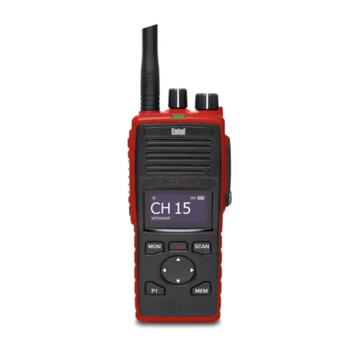 Entel Uhf 450-470mhz MED ATEX Marine Fire Fighter 256ch DMR & Analogue Portable
