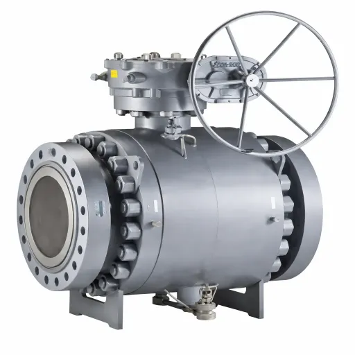 Side Entry Ball Valve, Size DN600 / NPS 24” Pressure Class : Class 600 (ASME B16.5 flange rating)